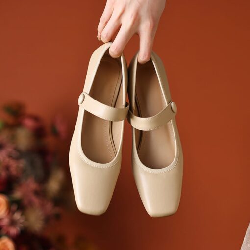 Buy CHIKO Rayleen Square Toe Block Heels Mary Jane Shoes online shopping cheap
