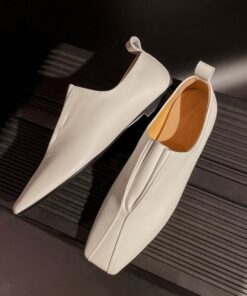 CHIKO Rayonna Square Toe Block Heels Loafer Flats