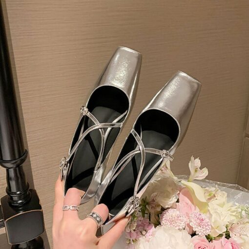 Buy CHIKO Rehema Square Toe Block Heels Mary Jane Shoes online shopping cheap