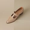 Buy CHIKO Reshawna Pointy Toe Block Heels T-Strap Shoes online shopping cheap