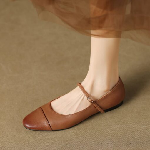 Buy CHIKO Rickelle Round Toe Block Heels Mary Jane Flats online shopping cheap