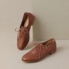Buy CHIKO Rodnesha Round Toe Block Heels Oxfords Shoes online shopping cheap