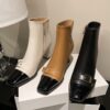 Buy CHIKO Scarlett Square Toe Chunky Heels Ankle Boots online shopping cheap