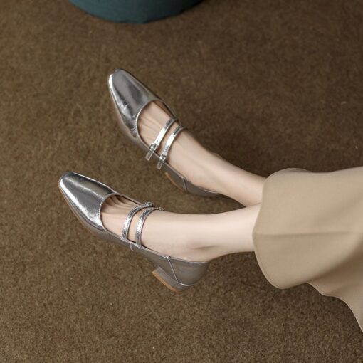 Buy CHIKO Seginda Square Toe Block Heels Mary Jane Shoes online shopping cheap