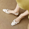 Buy CHIKO Shakari Square Toe Block Heels Pumps Shoes online shopping cheap