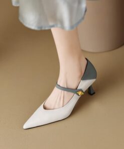 CHIKO Shalanda Pointy Toe Stiletto Mary Jane Shoes