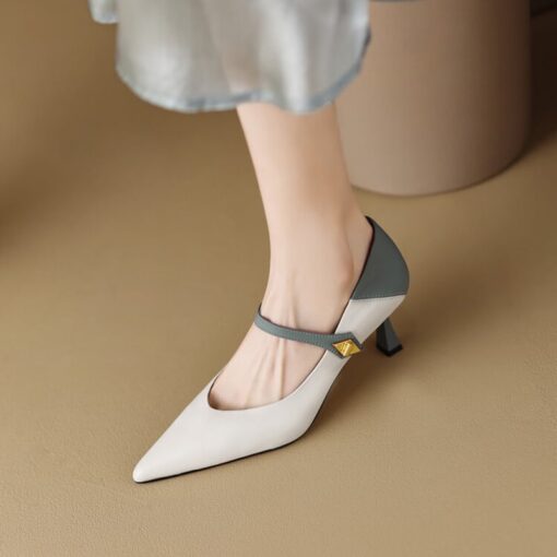 Buy CHIKO Shalanda Pointy Toe Stiletto Mary Jane Shoes online shopping cheap