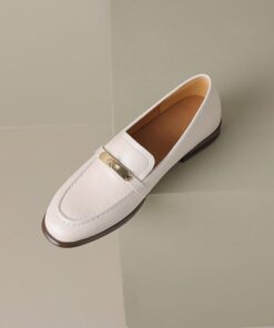 CHIKO Shalena Round Toe Block Heels Loafers Shoes