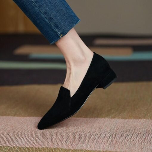 Buy CHIKO Shanee Pointy Toe Block Heels Loafers Shoes online shopping cheap