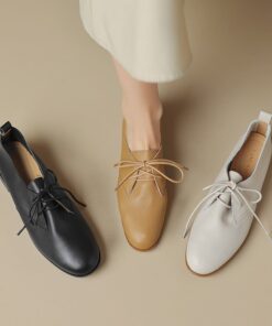 CHIKO Shug Square Toe Block Heels Oxfords Shoes
