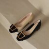 Buy CHIKO Souzan Square Toe Block Heels Pumps Shoes online shopping cheap