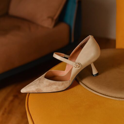 Buy CHIKO Stella Pointy Toe Stiletto Mary Jane Shoes online shopping cheap