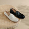 Buy CHIKO Taini Square Toe Block Heels Loafers Shoes online shopping cheap