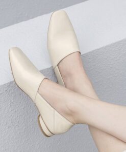 CHIKO Tashawna Square Toe Block Heels Pumps Shoes