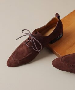 CHIKO Tashiana Round Toe Block Heels Oxfords Shoes