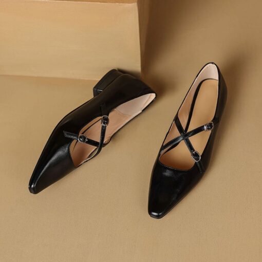 Buy CHIKO Tawia Square Toe Block Heels Mary Jane Shoes online shopping cheap