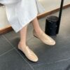 Buy CHIKO Torcuata Round Toe Block Heels Loafer Flats online shopping cheap