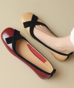 CHIKO Unika Square Toe Block Heels Pumps Shoes