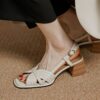 Buy CHIKO Unnea Open Toe Block Heels Heeled Sandals online shopping cheap