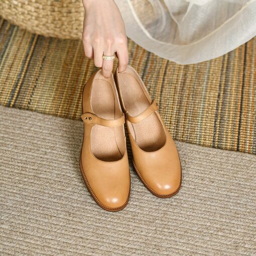 Buy CHIKO Verna Round Toe Block Heels Mary Jane Shoes online shopping cheap