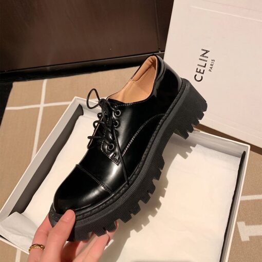 Buy CHIKO Victorine Round Toe Block Heels Oxfords Shoes online shopping cheap