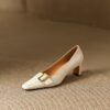 Buy CHIKO Wauna Square Toe Chunky Heels Pumps Shoes online shopping cheap