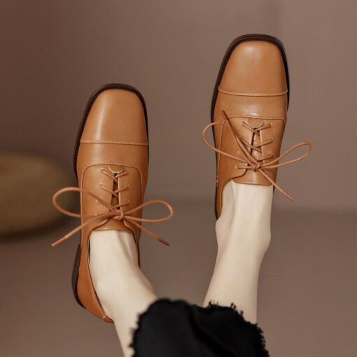 Buy CHIKO Xevera Square Toe Block Heels Oxfords Shoes online shopping cheap