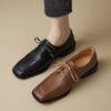 Buy CHIKO Xiomara Square Toe Block Heels Oxfords Shoes online shopping cheap