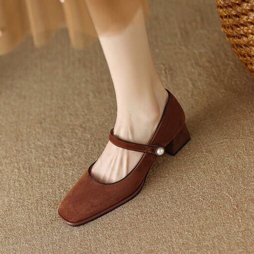 Buy CHIKO Yaritza Square Toe Block Heels Mary Jane Shoes online shopping cheap