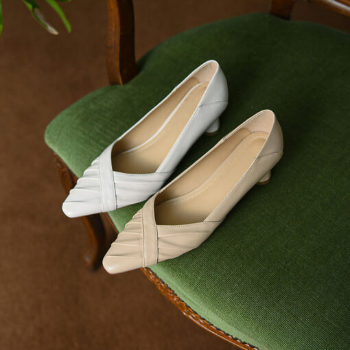 Buy CHIKO Yazmin Square Toe Block Heels Pumps Shoes online shopping cheap