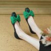 Buy CHIKO Zerdali Square Toe Block Heels Pumps Shoes online shopping cheap
