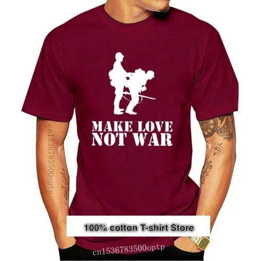 Buy Camiseta "Make love not War Soldier"