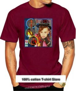 Camiseta Unisex de George Culture Club Colour By Numbes, camiseta moderna de marca B369, novedad