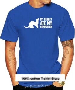 Camiseta de My Ferret Ate My Homework para hombre, camiseta para mujer, camiseta para mujer