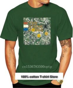 Camiseta oficial de The Stone Roses, prenda de vestir, de algodón, a la moda