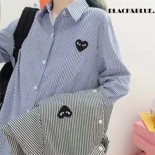 Buy Capable Turn-down Collar Loose Spring Summer Thin Business Women's Clothing 2023 Fashion Casual Office Lady Patchwork Button online shopping cheap