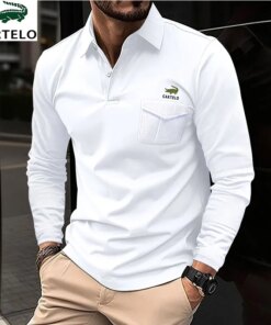 Cartelo Embroidered luxury POLO Top New Summer contrast striped slim fit men’s British style handsome short-sleeved T-shirt