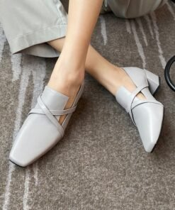 Chiko Acacia Square Toe Block Heels Loafer