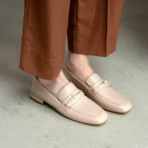 Buy Chiko Anala Square Toe Block Heels Loafer online shopping cheap