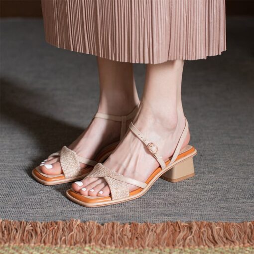 Buy Chiko Antania Open Toe Block Heels Sandals online shopping cheap