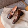Buy Chiko Bina Square Toe Block Heels Pumps online shopping cheap