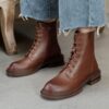 Buy Chiko Elyse Round Toe Block Heels Boots online shopping cheap