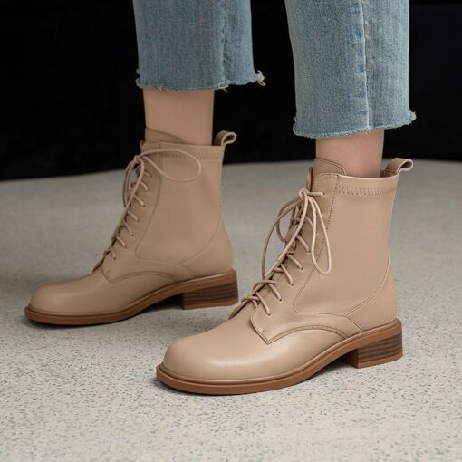 Buy Chiko Emelia Square Toe Block Heels Boots online shopping cheap