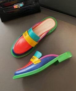 Chiko Iola Round Toe Block Heels Clogs/Mules