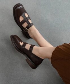 Chiko Taija Square Toe Block Heels Pumps