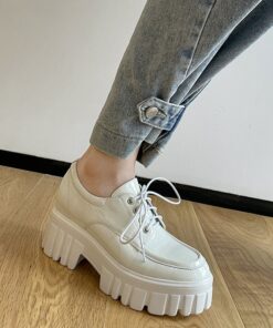 Chiko Tarika Round Toe Flatforms Oxford