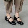 Buy Chiko Xami Square Toe Block Heels Pumps online shopping cheap