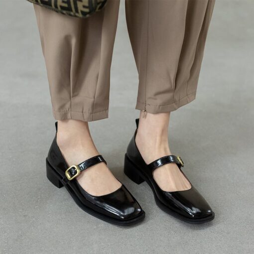 Buy Chiko Xami Square Toe Block Heels Pumps online shopping cheap