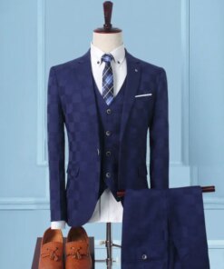 Custom Made Groom Wedding Dress Blazer Suits Pants Business High-end Classic Dress Trousers SA05-19599