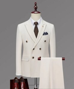 Custom Made Groom Wedding Dress Blazer Suits Pants Business High-end Classic Dress Trousers SA05-24599